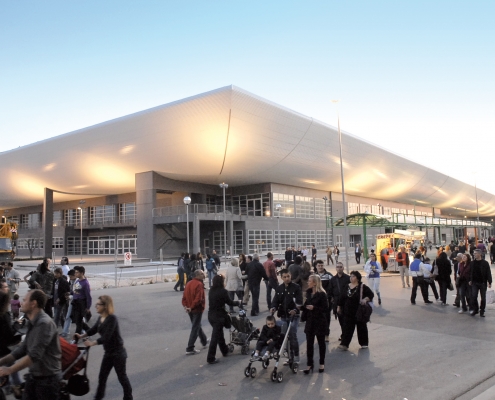 Il nuovo padiglione della Fiera del levante
